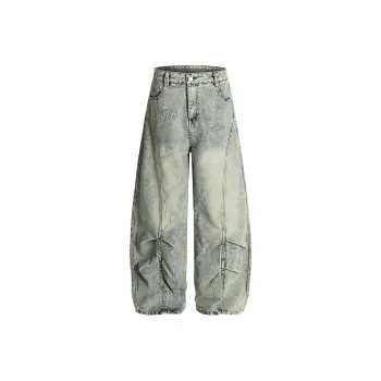 F.K.V.A Jeans Unisex Blue