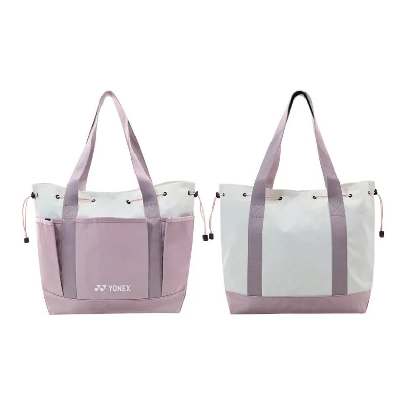 YONEX Badminton Racket Bags 2 Pcs Shoulder Bag Beige Pink Unisex-4