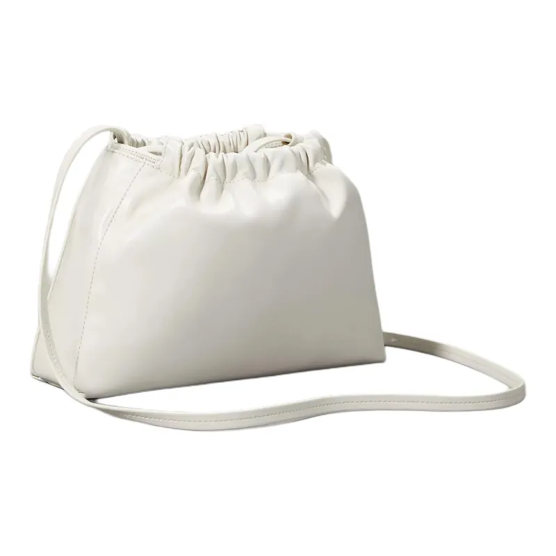 CALVIN KLEIN Artificial Leather Crossbody Bag, Shoulder Bag Regular Women's Goose White-1