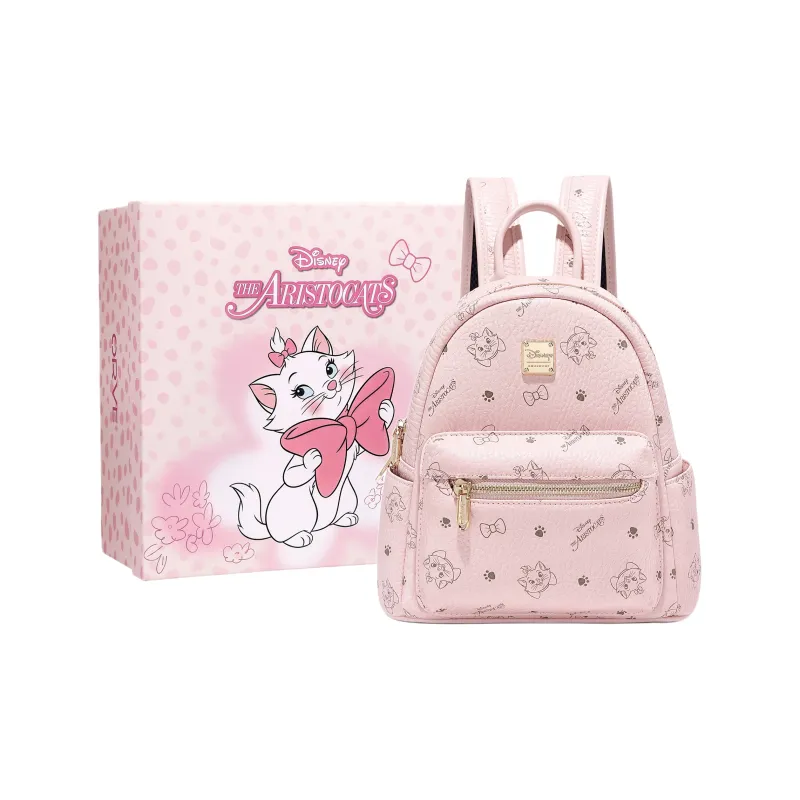 Disney Cat Velvet PVC Backpack Regular Women's Multicolor-0