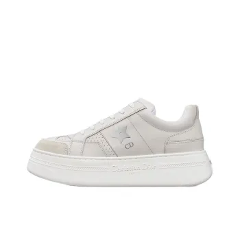 DIOR Star Low Top Skateboard Shoes Women's Gray