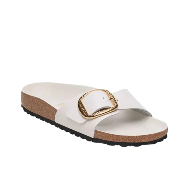 Birkenstock Madrid EVA Abrasion Resistant Slide Slippers Women's White Narrow-1