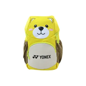 YONEX Badminton Racket Bags Can Hold 2 Pcs Cute, Casual Backpack Bright Yellow Unisex Side Storage Pocket