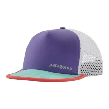 Patagonia Recycled Nylon Baseball Caps Unisex Purple