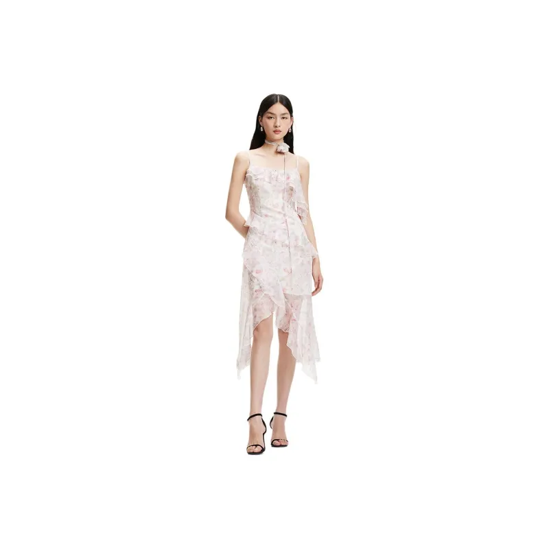 VERO MODA Slip Dresses Women's Light Pink-0