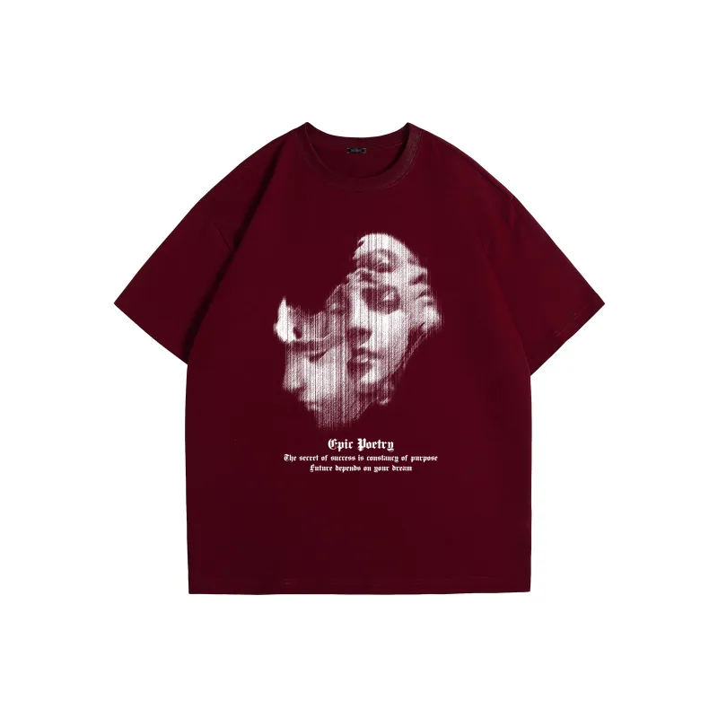 EPIC POETRY Short Sleeved T Shirts Unisex-6