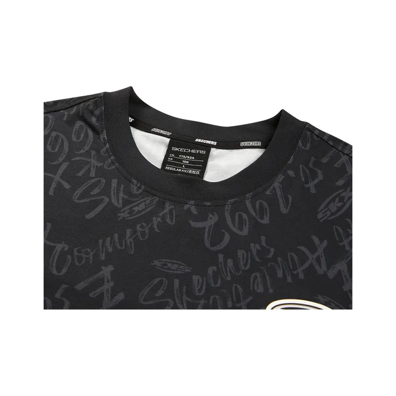 Skechers Skx Classic Sports Series T Shirt Men's Black 02SW-2