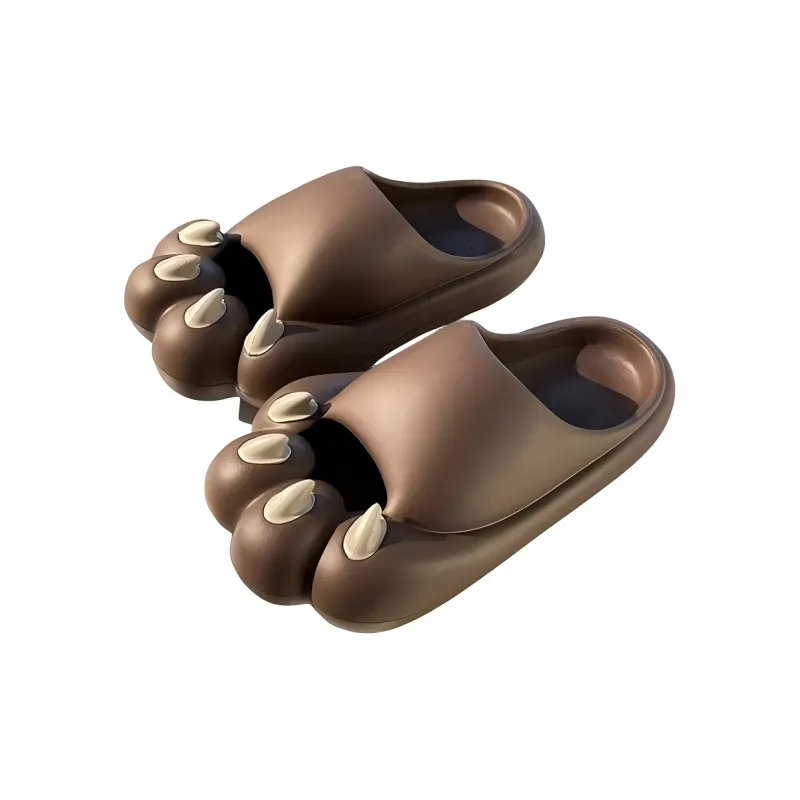 Ming Sheng Cat Paw Bear Paw Cartoon Slippers-3