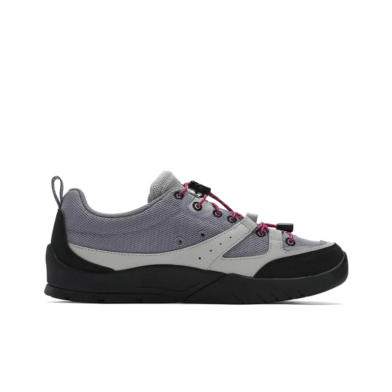 FILA CAMLIFE Mountain Crossing Shoes Anti Slip Wear Resistant Low Top Casual Shoes Women's Purple Gray-1