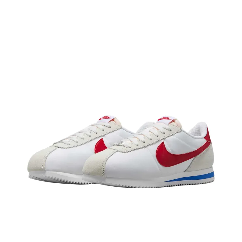 Nike Cortez Textile Low Top Casual Shoes Women's White-1