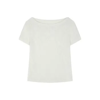 Mo Han Yi Mei T Shirts Women's Ecru