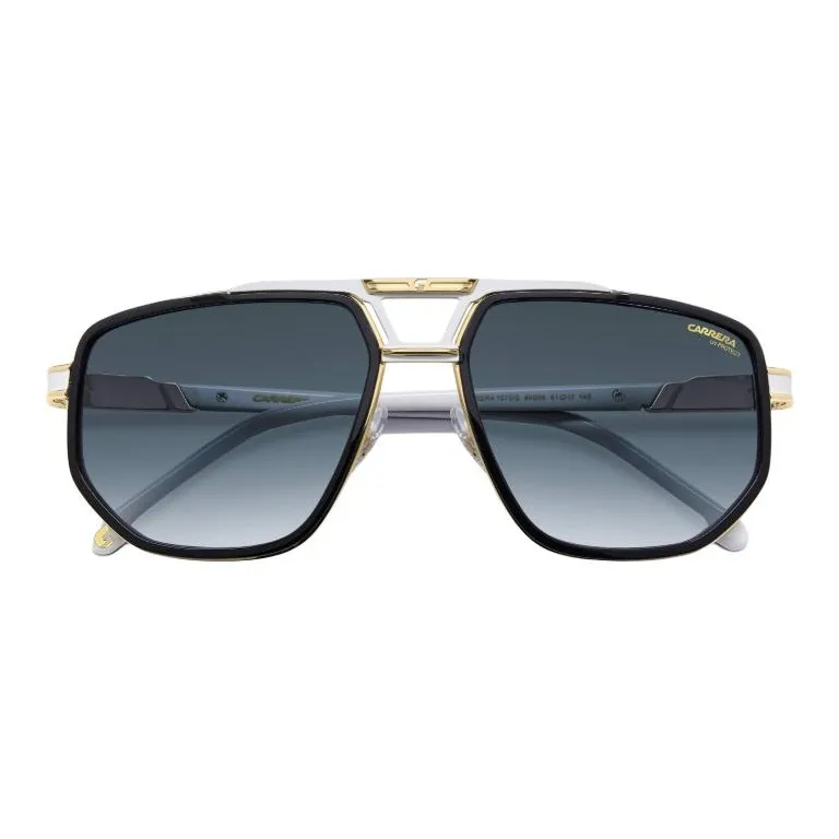 CARRERA Metal Aviator Sunglasses Men's Black-1