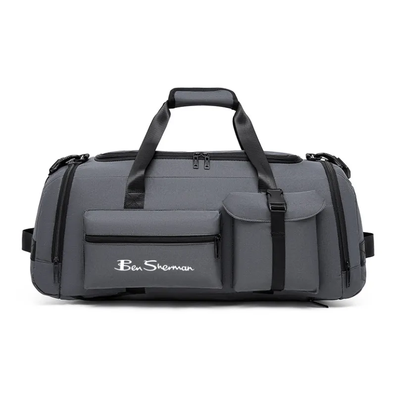 BEN SHERMAN Oxford Travel Bag Unisex Multicolor-4