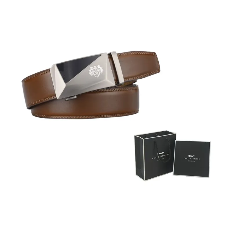 PAUL COSTELLOE Pu Leather Belts Unisex 3.5cm-5