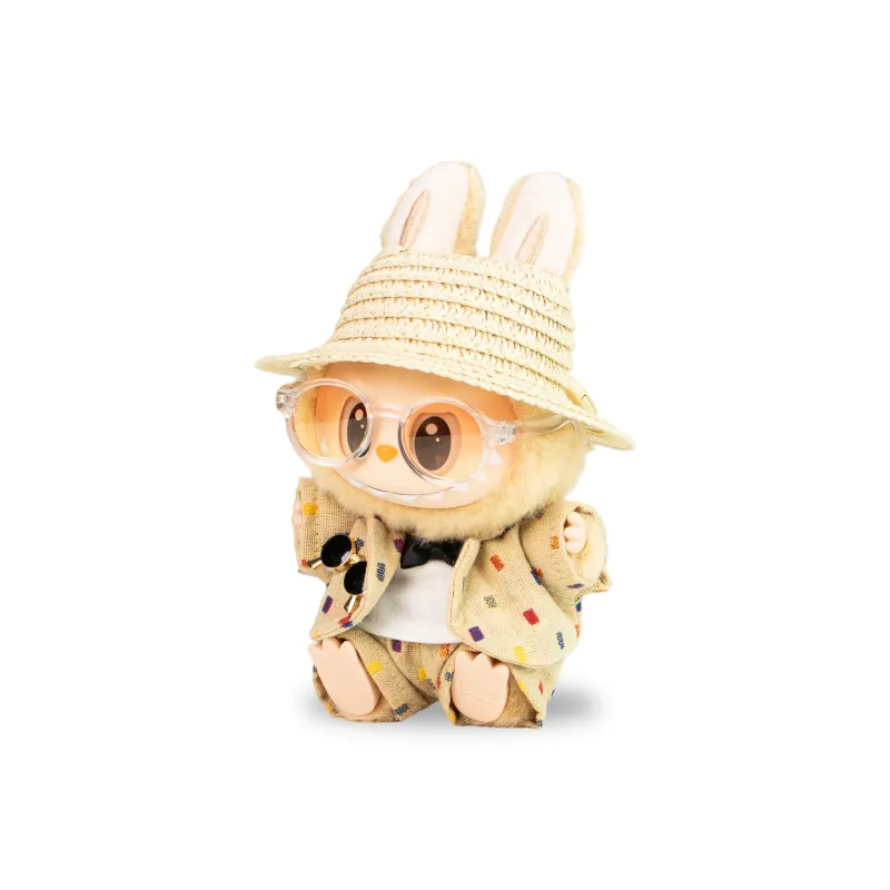 [Modified Doll] POP MART Labubu THE MONSTERS Sitting Party Collection, Vinyl 2.0 Trend Based Products 15cm-1