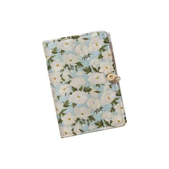 Evening Tang Fabric Cover A6 Loose Leaf Artistic Style Portable Planners