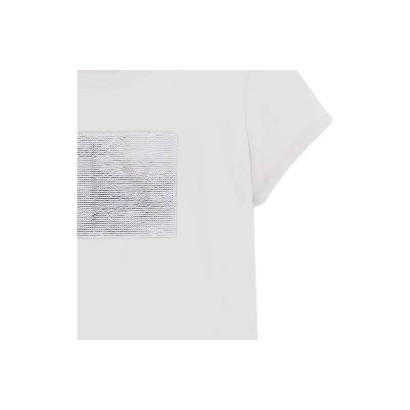 ARMANI EXCHANGEAE SS25 Regular T Shirt Women's White-2