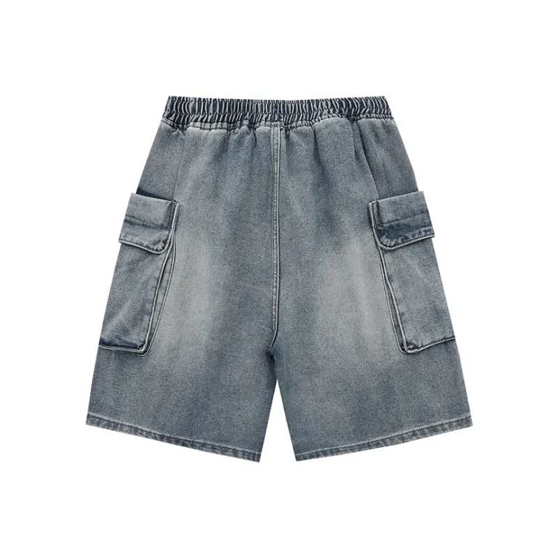 GOODHENLCE Denim Shorts Unisex-1