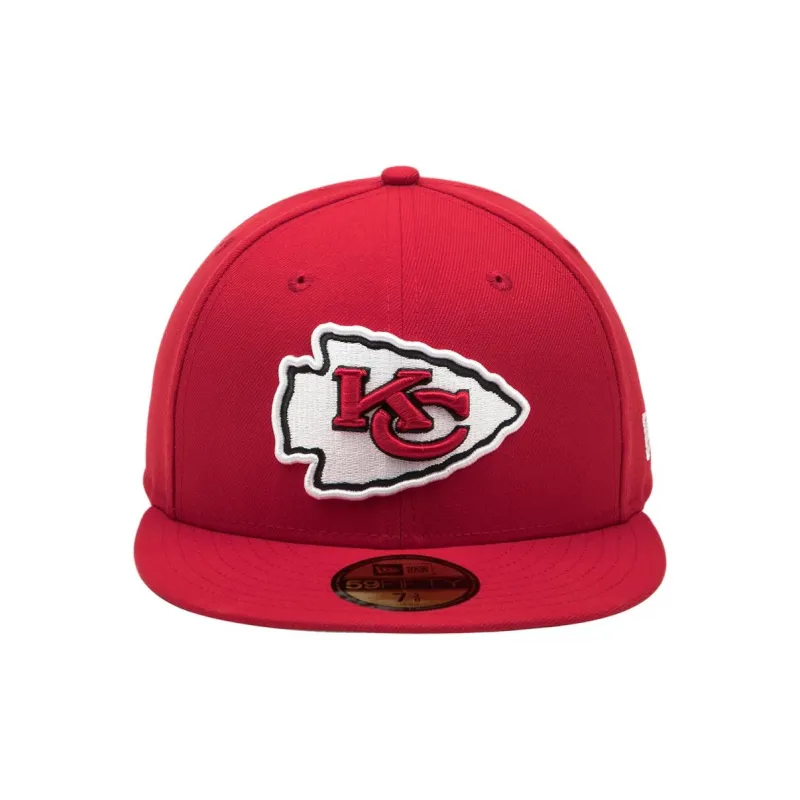 New Era x NFL Polyester Baseball Caps Unisex Red-1