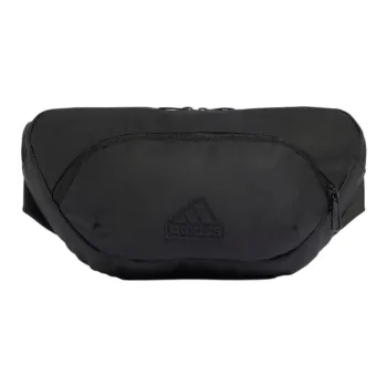 DECATHLON Adidas Double Pockets Fanny Pack Unisex Black