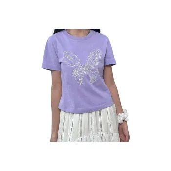 MOUSSY T Shirts Women's Purple