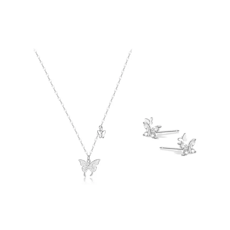 High Quality 999 Fine Silver Fashion Necklace Women's-6