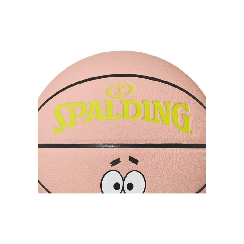 SPALDING x SPONGEBOB SQUAREPANTS PU Basketball Pink Patrick Star Size 7 Training Unisex-3