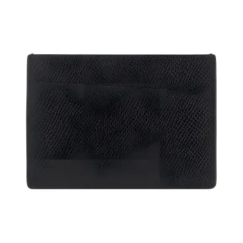 Maison Margiela Calfskin Card Holder Men's Black