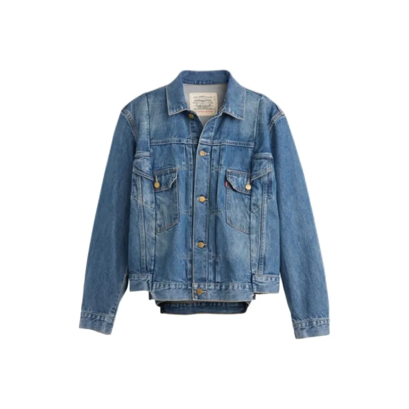 Sacai X Levis Jackets Men Blue-0