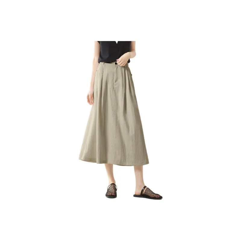 Mo Han Yi Mei Casual Long Skirt Women's-0
