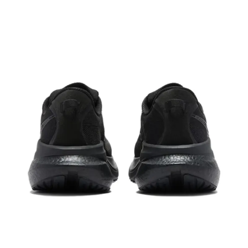 Saucony Anti Slip Wear Resistant Low Top Running Shoes Unisex Black-3