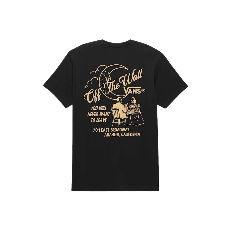 Vans Fine Dining T Shirt Men's Black-0