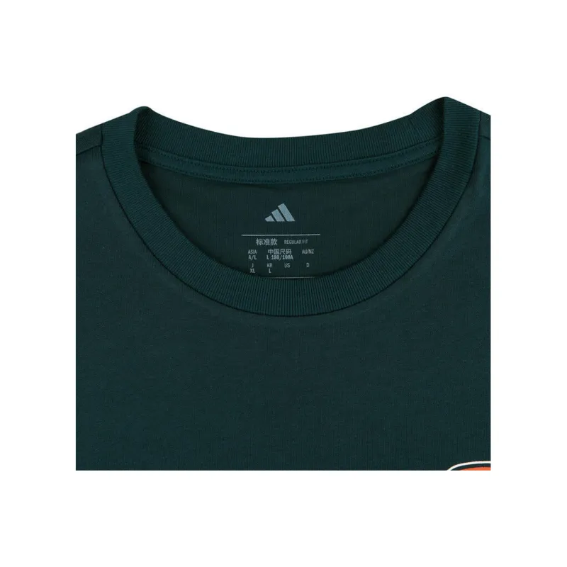 Adidas COUNTRY T Shirt Men's Dark Green-3