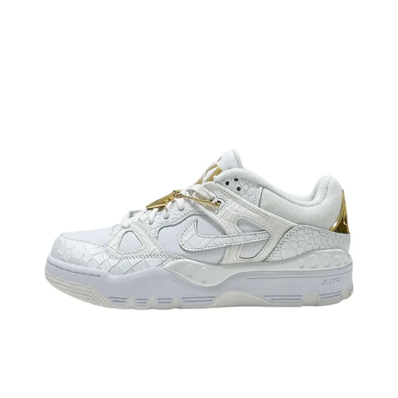NIGO x Nike Air Force 3 Anti Slip Wear Resistant Low Top Skateboard Shoes Unisex White-0