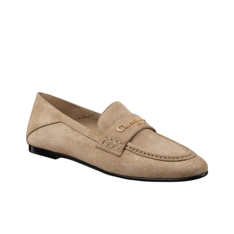 DIOR Boy Casual Single Shoes Women's Beige-2