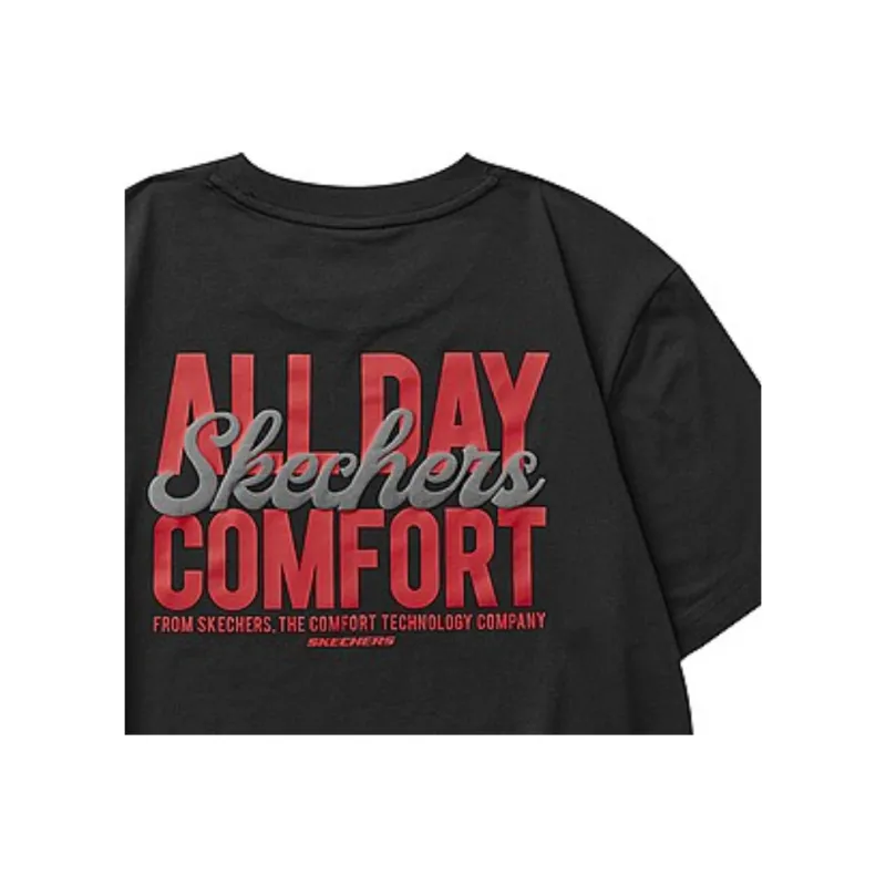 Skechers Stroll T Shirt Men's Carbon Black 0018-2