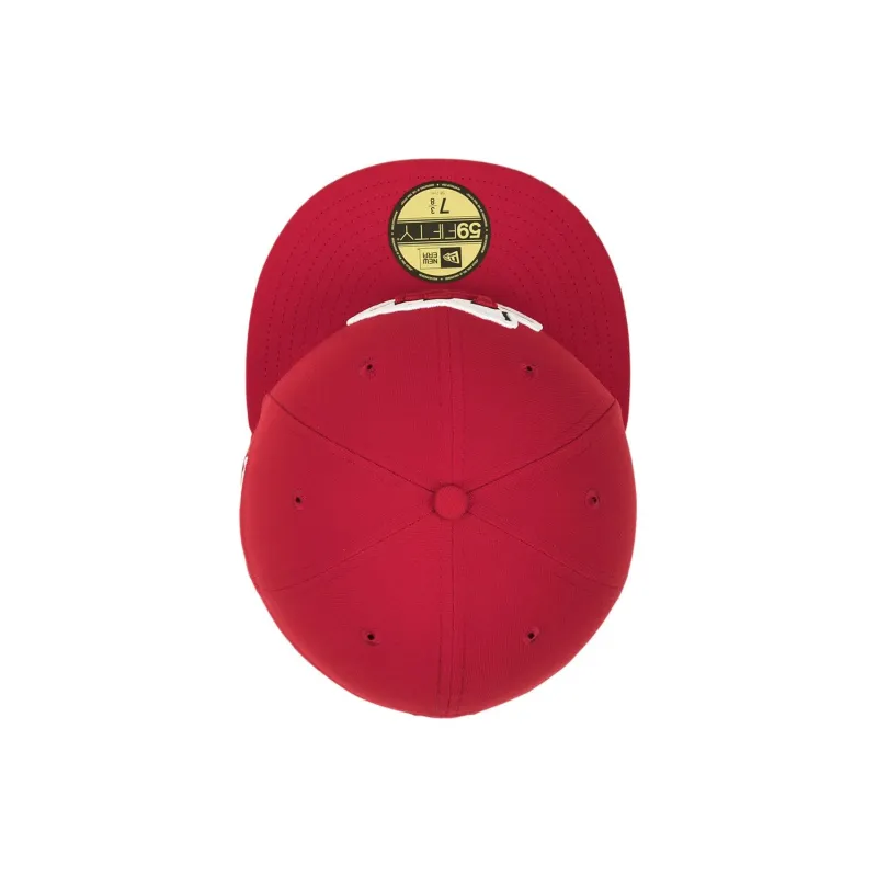 New Era x NFL Polyester Baseball Caps Unisex Red-4