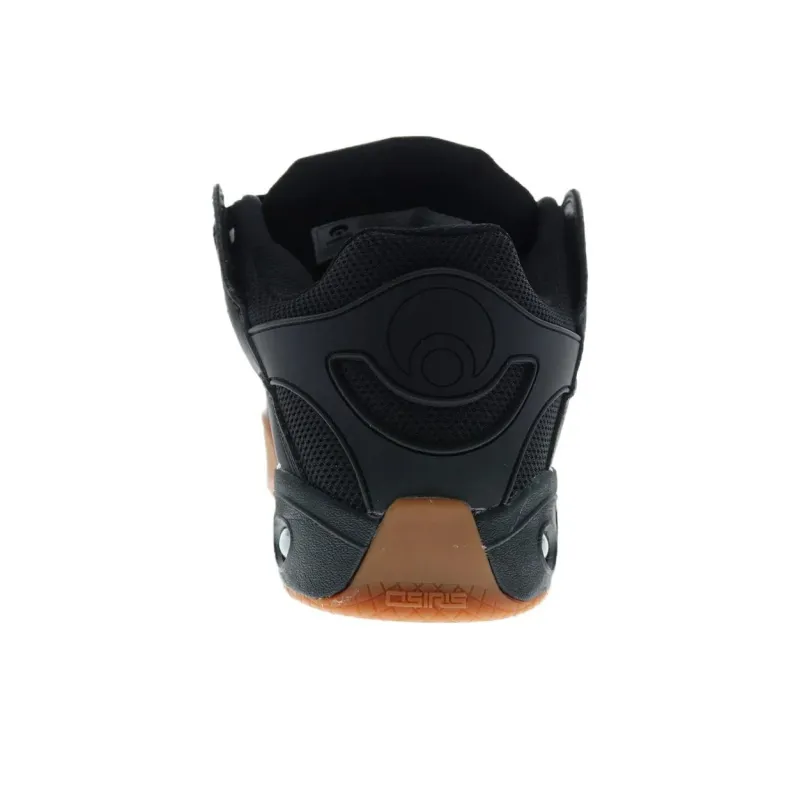 OSIRIS D3 OG Abrasion Resistant Low Top Skateboard Shoes Men's Black-4