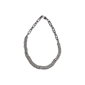 MaxMara Studio Metal Necklaces Women's Silver