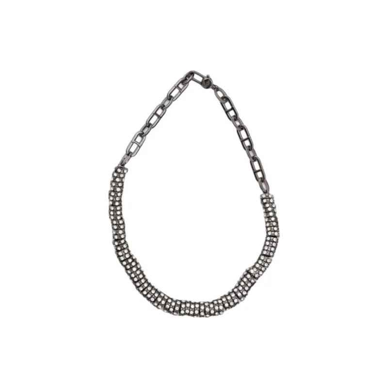 MaxMara Studio Metal Necklaces Women's Silver-0