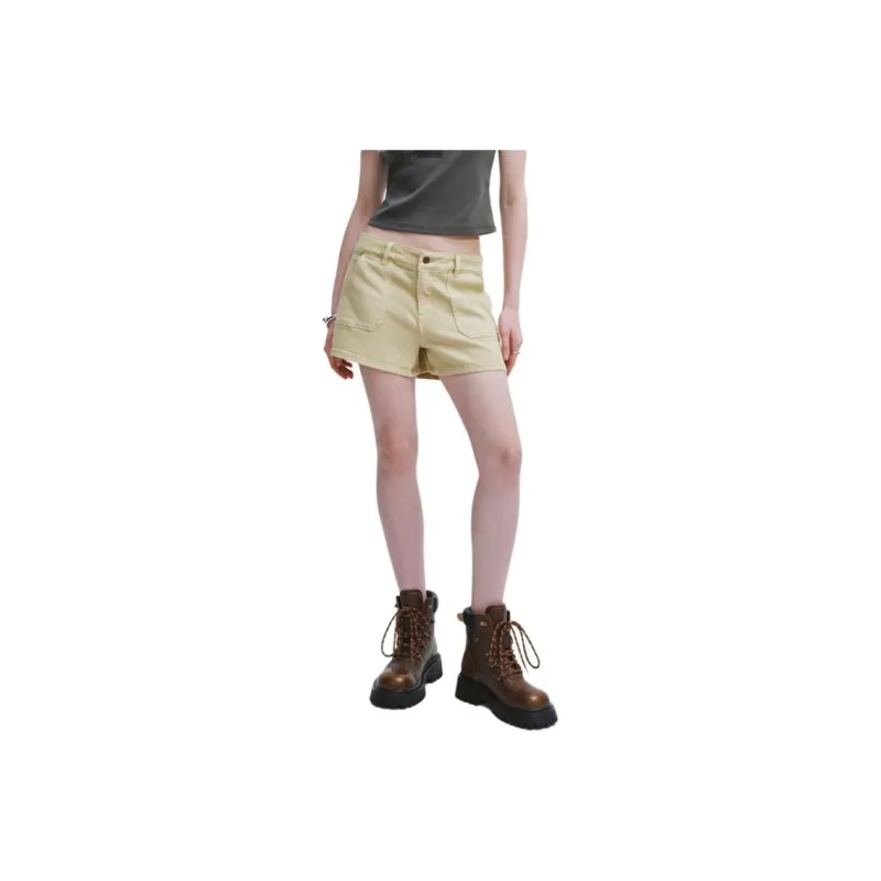 URBAN REVIVO Denim Shorts Women's-0