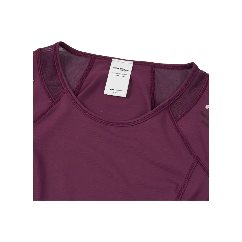 Saucony T Shirts Women's Purple-2