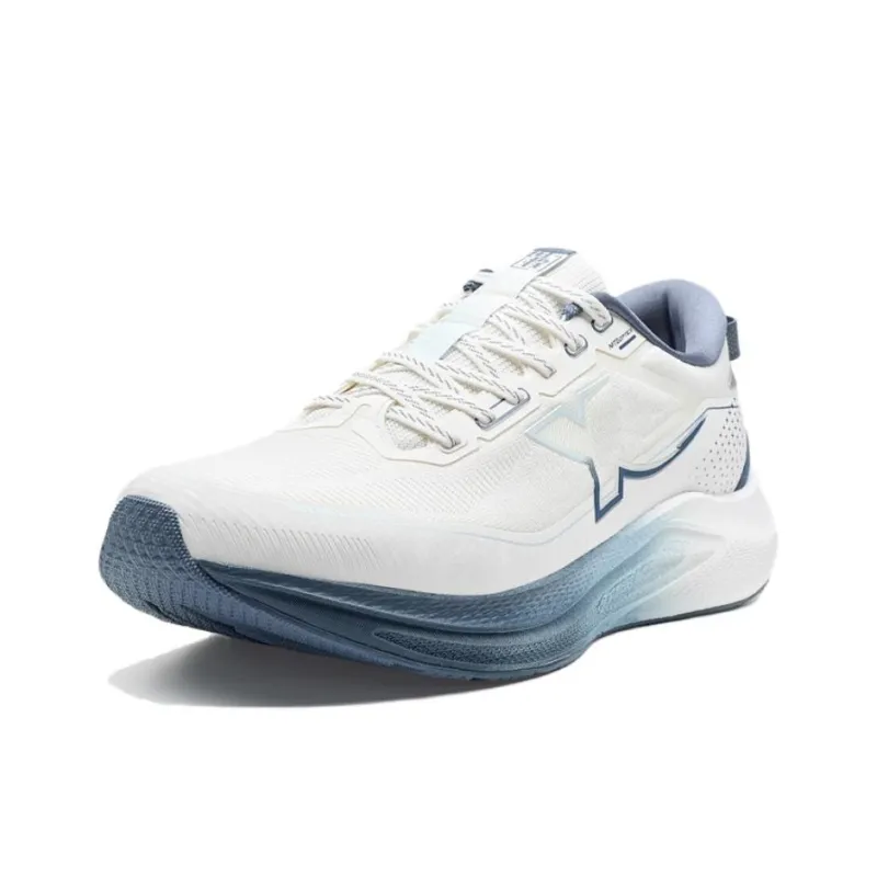 XTEP Tank Cheng 2.0 LITE Cushioning Rebound Wear-Resistant Low-Top Casual Running Shoes Men's White Blue-1