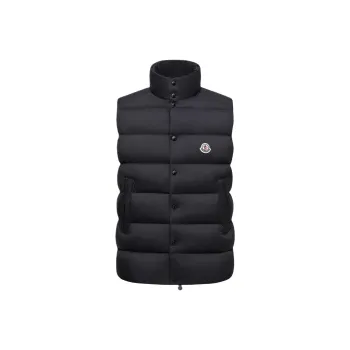 Moncler Vests Men Black