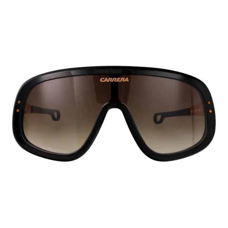 CARRERA Plastic Irregular Shape Sunglasses Men's Black-3