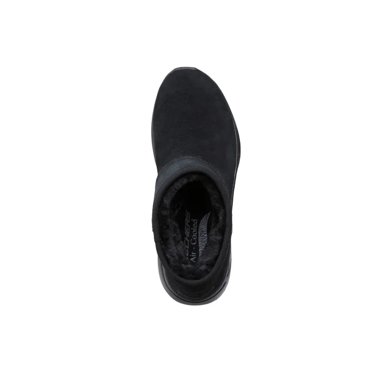 Skechers Go Walk Arch Fit Short Outdoor Boots Women's Black-2