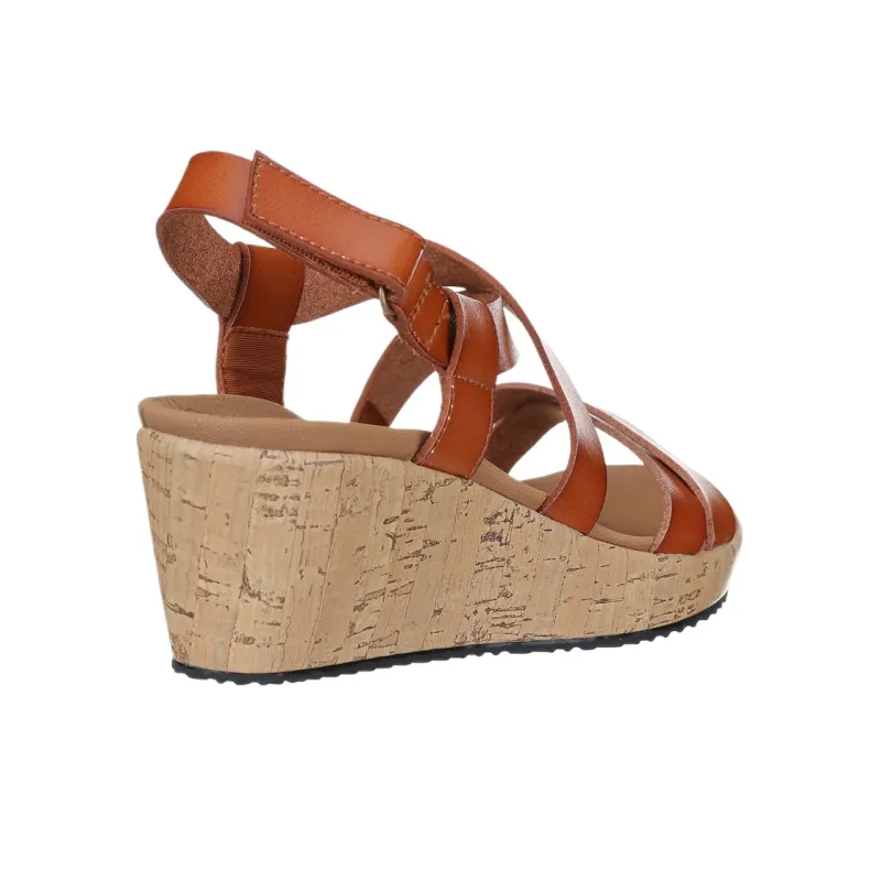 Skechers Beverlee One Strap Sandals Women's Brown-2