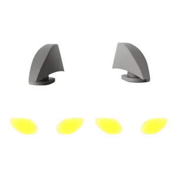HelloSlippers Shark Accessories Sharkicks Accessories PVC Glow In The Dark Shoe Decorations Unisex