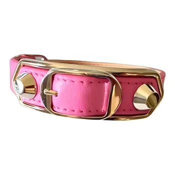 Balenciaga Lambskin Bracelets Women's Rose Red