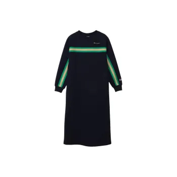 Champion Long Sleeved Dress Women's Dark Marine Blue